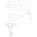 Y 35-21U смеситель одноручн. д/кухни (35мм) с повор. изл., 250мм хром, Китай